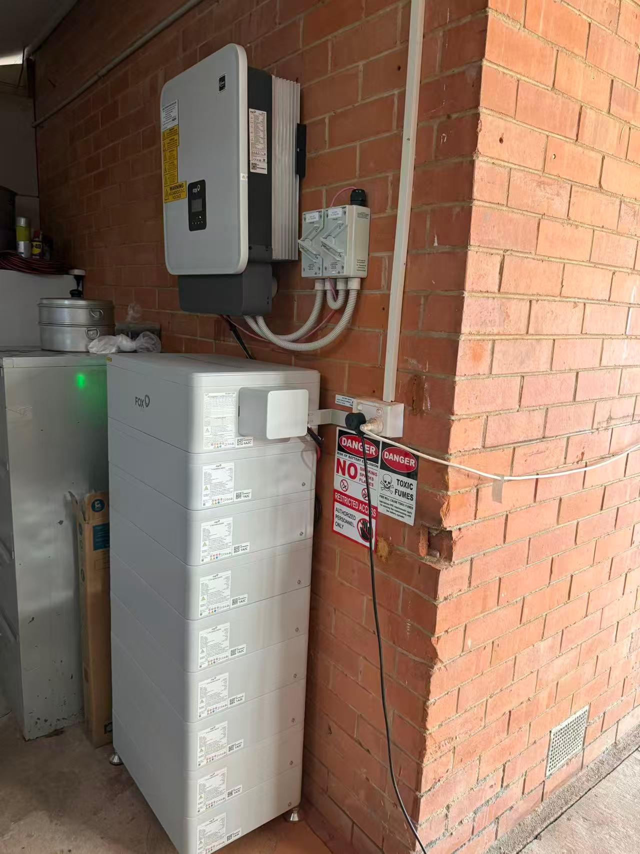 Battery Storage Install — Norwood